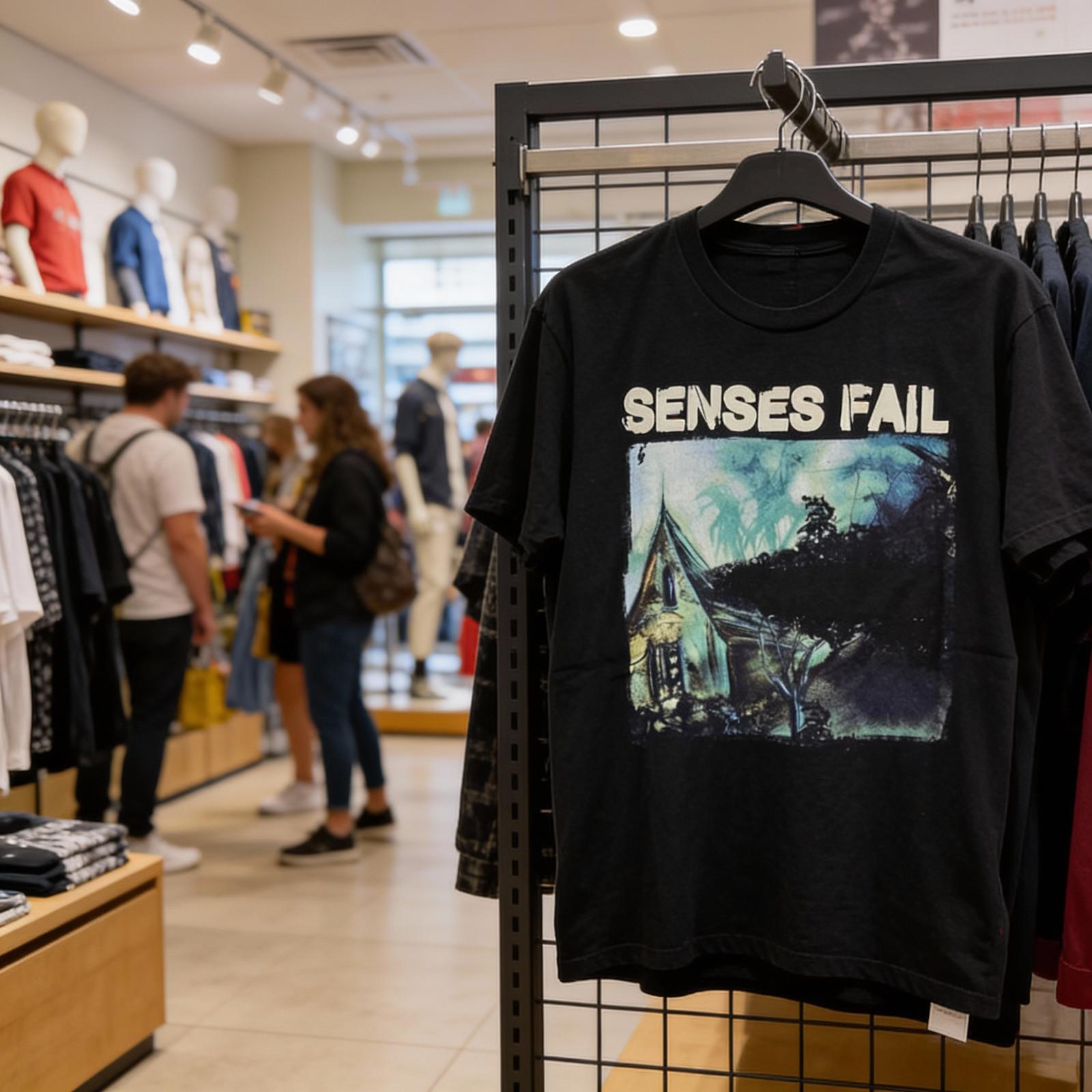 Vintage Senses Fail Band Tour Gift For Fan T-shirt Short All Size S to 5XL S