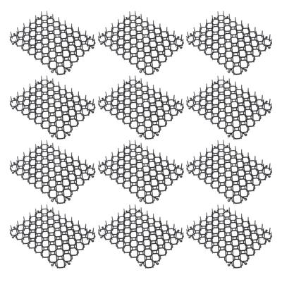 12Pcs Cat Scat Mat Pet Friendly Protective Digging Stopper Spike Repellent Deterrent Mat for Indoor
