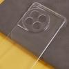 For OnePlus Ace 3 5G/12R 5G Frameless Case Transparent PC Phone Cover