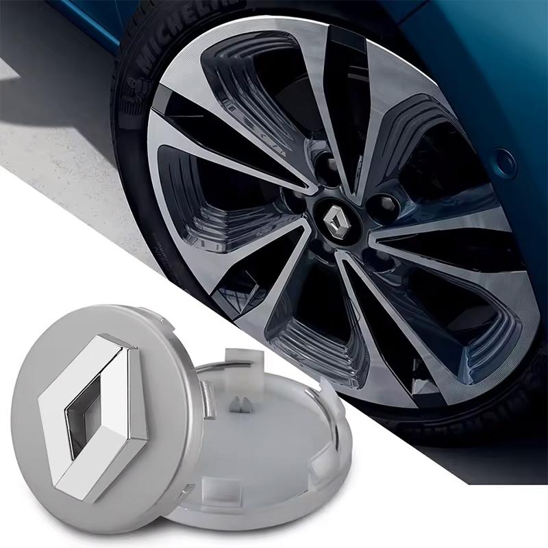 För Renault 2026 Nya Navkapslar För Renault Megane 2 3 4 Twingo Clio Talisman Captur Trafic Kwid Scenic Kad Bil Däck Fälgcenter
