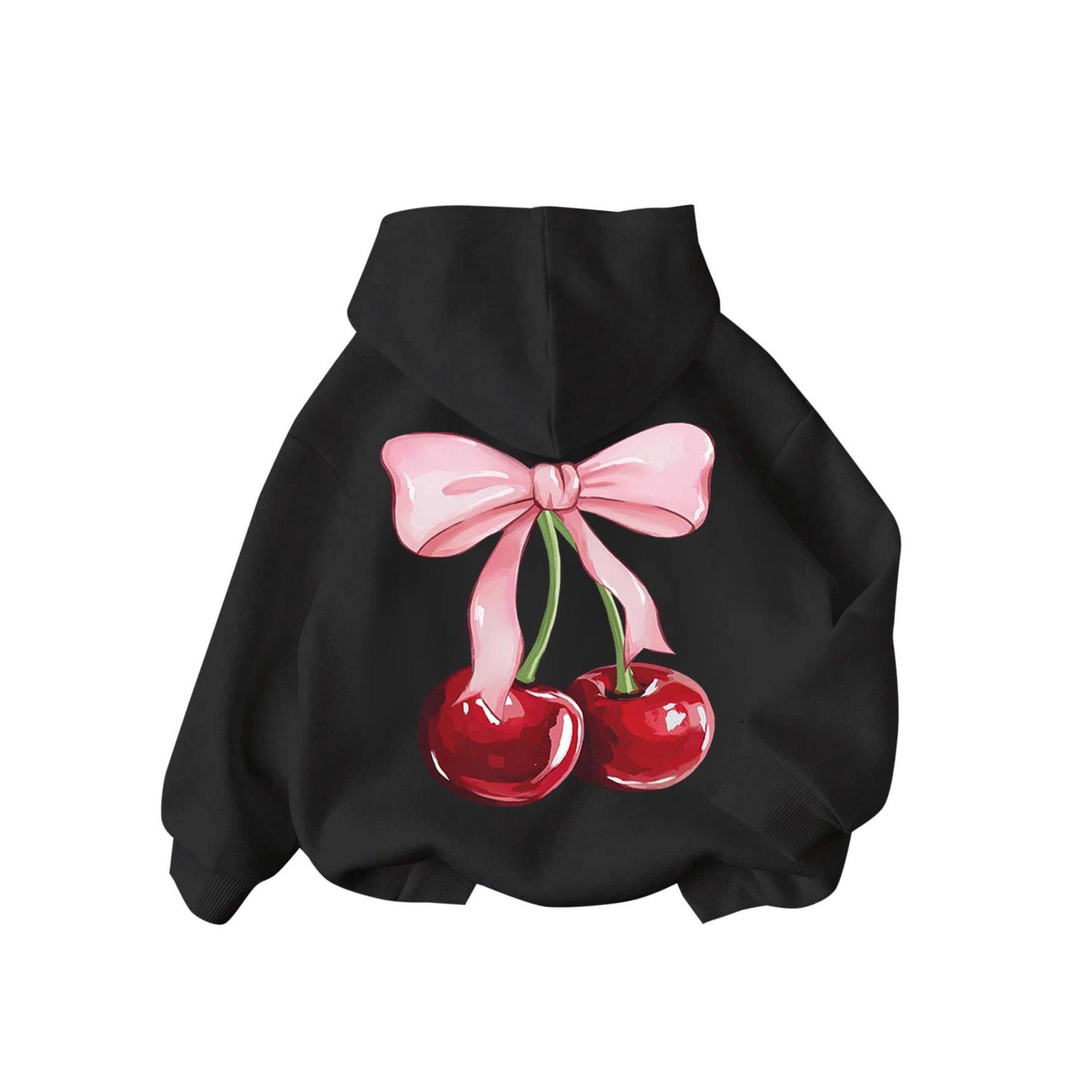 

Дитячий світшот з капюшоном з мультяшним принтом з довгим рукавом на осінь/зиму 2025 130