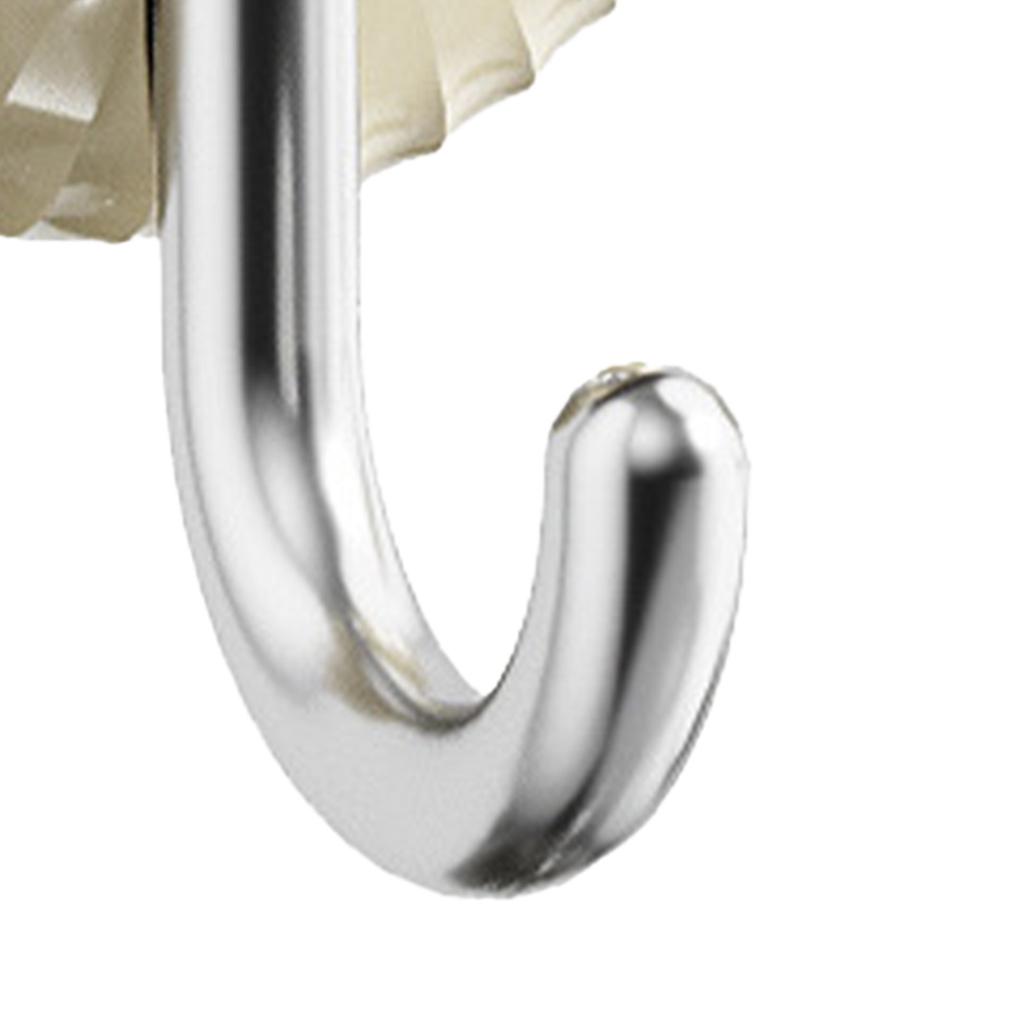 4 st Självhäftande Krokar Multifunktionella Hög Belastningskapacitet Kladdiga Bakom Dörren Krokar för Hem Kök