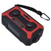 Hand Crank Emergency Weather Radio AM/AM Switching Battery Indicator Flashlight Solar Power Bank