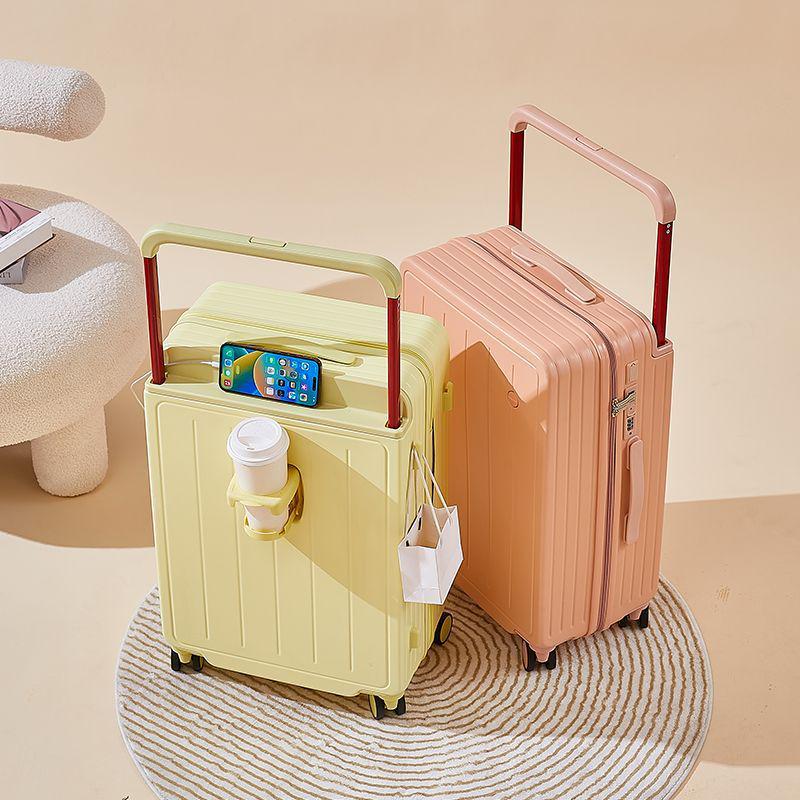 Multifunctional Large-Capacity Suitcase with Wide Handle and Combination Lock for Travel