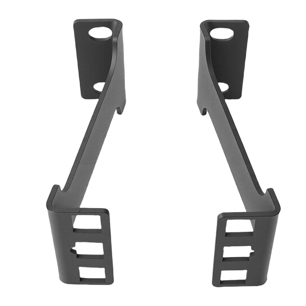 1U Server Rack Depth Extender 4 Inch Deep Recessed Rack Mount Adapter Kit for Network Rack Aluminum Alloy