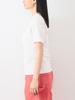 Beams Boy TEE Basic 13040204654 S/S T-Shirt, Women's, OFF_WHT,