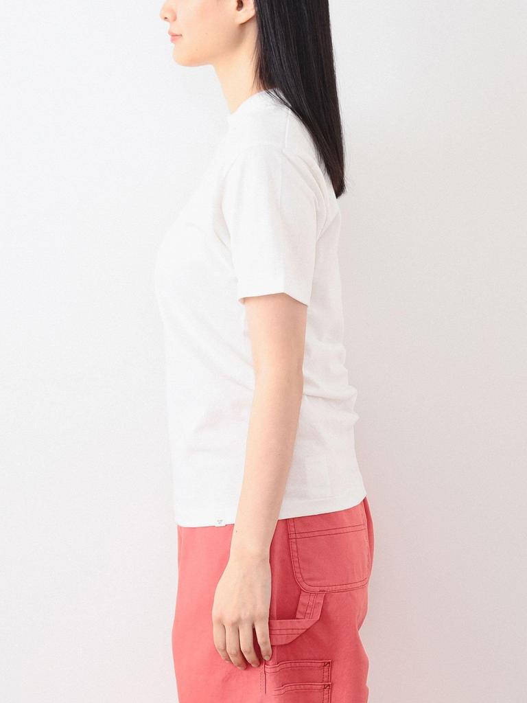 Beams Boy TEE Basic 13040204654 S/S T-Shirt, Women's, OFF_WHT,