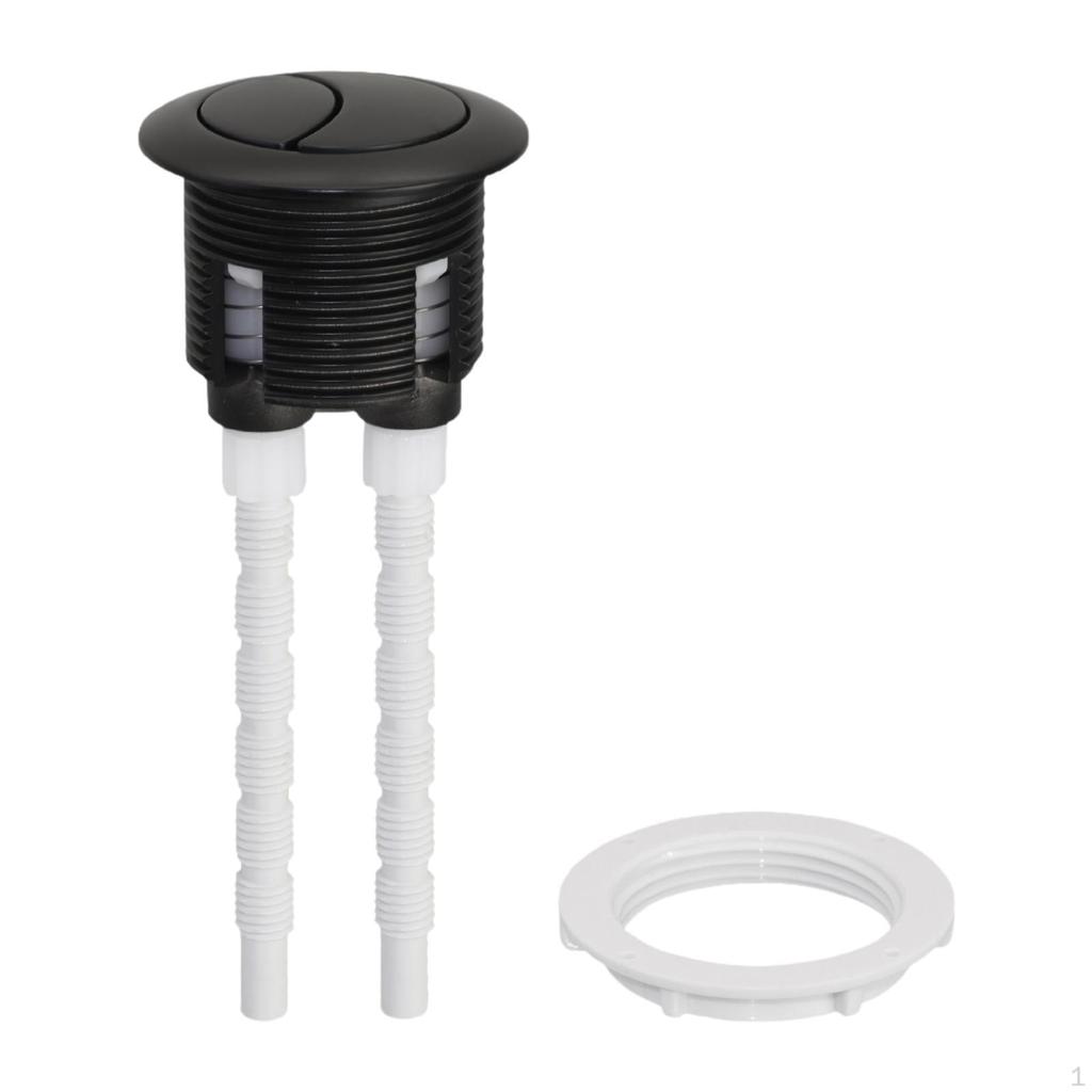 Spolknapp för toalettcistern, 38 mm ventil tillbehör lägenhet