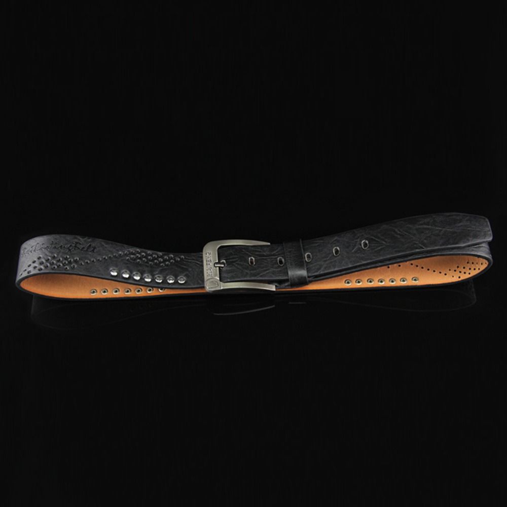 Fashion Wild Skirt Vintage Leather Belt Pants Bands Men Belts Pin Buckle Waistband