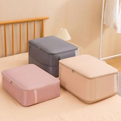 Ultra Large Capacity Compression Packing Cube Foldable Space Saving Clothes Storage Bag Dustproof Moisture-proof Quilt Organizer
