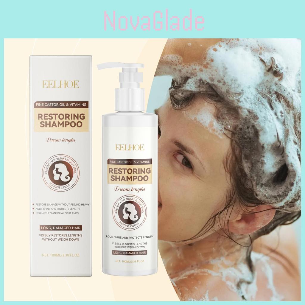 Eelhoe Nourishing Repair Shampoo For Dull And Frizzy Hair With Shiny Smooth Finish