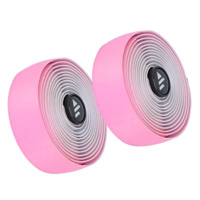 Rennrad Z-Muster Zweifarbig Farbverlauf Lenkerband mit Endstopfen Stoßabsorbierend Komfortabel zum Fahren PU+Schaumstoff Rosa