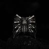 Adjustable Spider Ring Men Women Gothic Punk Jewelry Plated Copper Geometric Statement