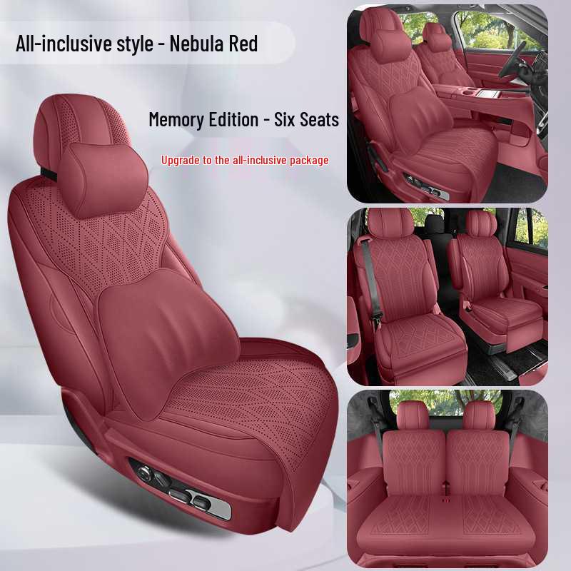 AITO M9 Suede Seat Cushions, Fit for 25 Models, All-Season, Suitable for Five/Six-Seater Cars - Car Accessories