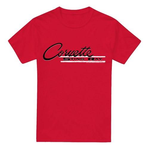 Chevrolet Unisex Adult Stingray Retro T-Shirt