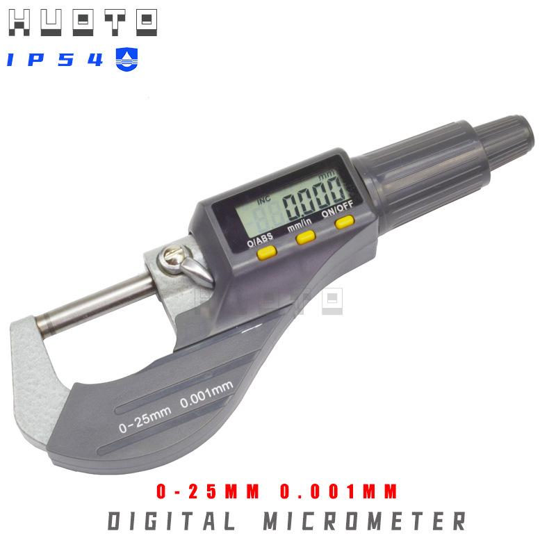 Digital Micrometer 0-25mm with Digital Caliper