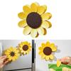 2-in-1 Magnetische Kühlschrankmagnete Sonnenblume Multifunktionale Verschlussklammern für die Lebensmittelaufbewahrung Lebensmittelverschlussklammern Küchenzubehör