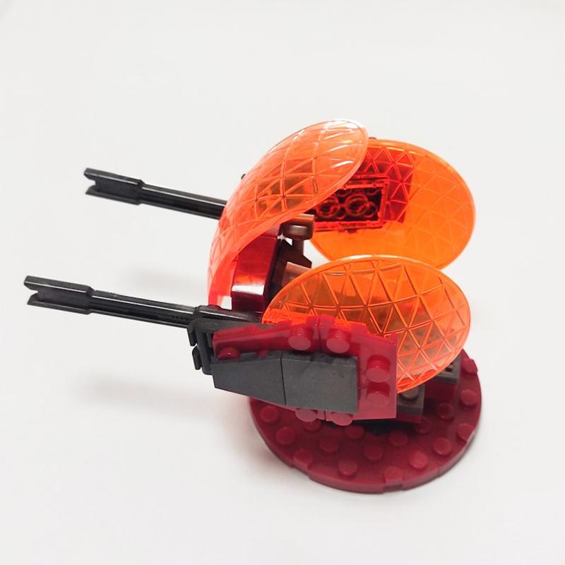 Bloc de construction technique Construx The Infinity Aura Airship, robots de guerre, armes, modèle, briques, jouets pour enfants et adultes, cadeau