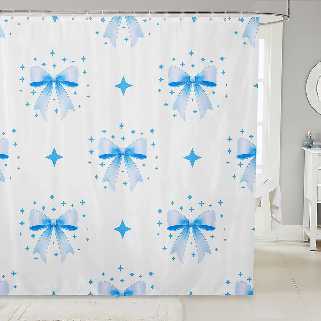 Kids Cherry Bathroom Shower Curtain Set Cherry Pattern Shower Curtain Boys Girls Cute Fruit Bath Curtain for Cartoon Fruit