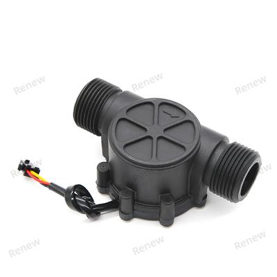 Water Flow Sensor Dc3.5-24v Nylon Liquid Flowmeter Npn Hall Flow Sensor Water 1.75mpa 1/2" 3/4" 1" 2"  Fluid Flow Sensor Switch