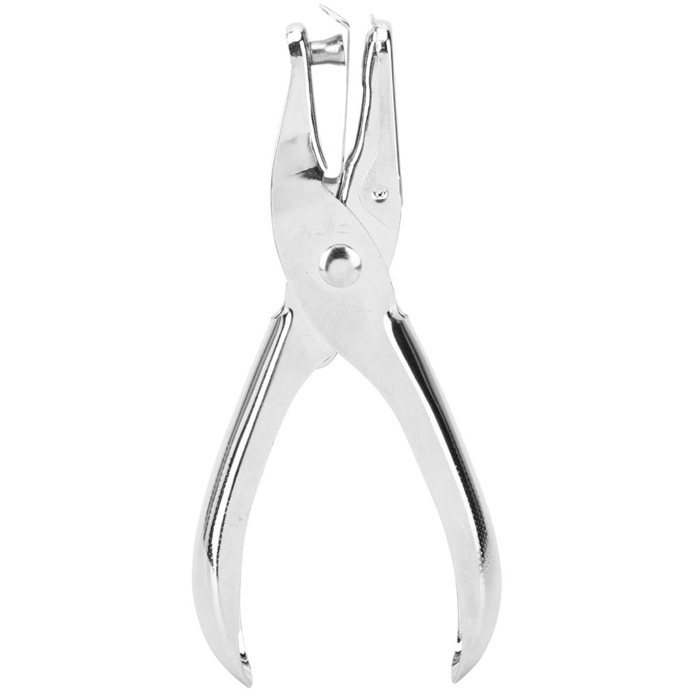 3PCS Stainless Steel Hole Puncher 6mm Single Hole Hand Paper Ticket  Punches