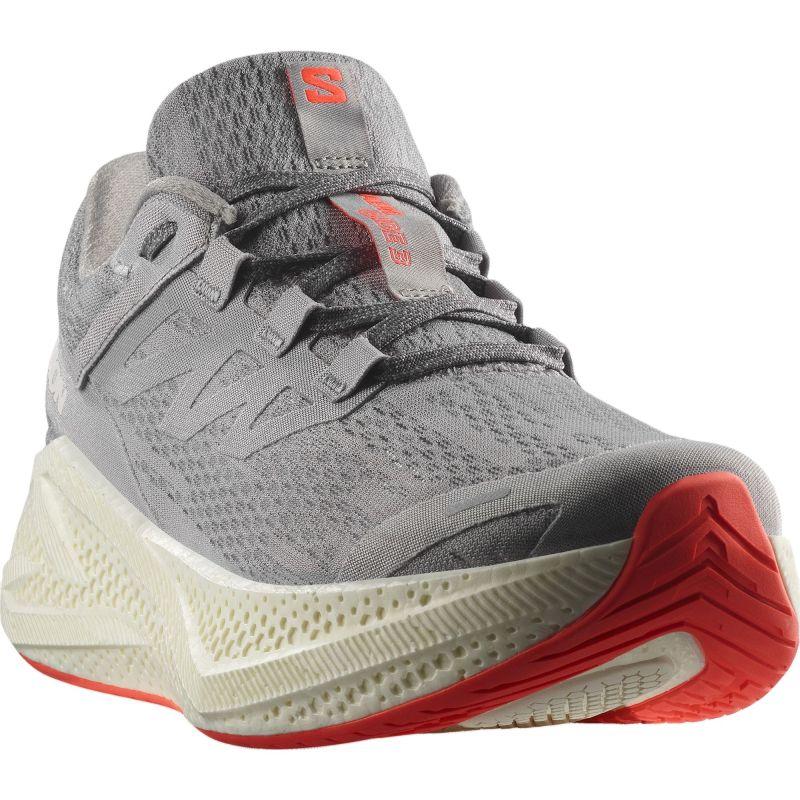 SALOMON AERO GLIDE 3 Breathable Support Low Top Running Shoes Men's Gray Sneakers 478106