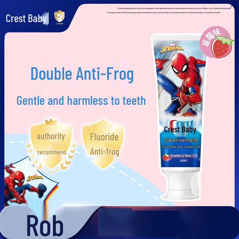 

Crest Kids Anti-Cavity Low Fluoride Toothpaste - Strawberry 90g x 6-Pack