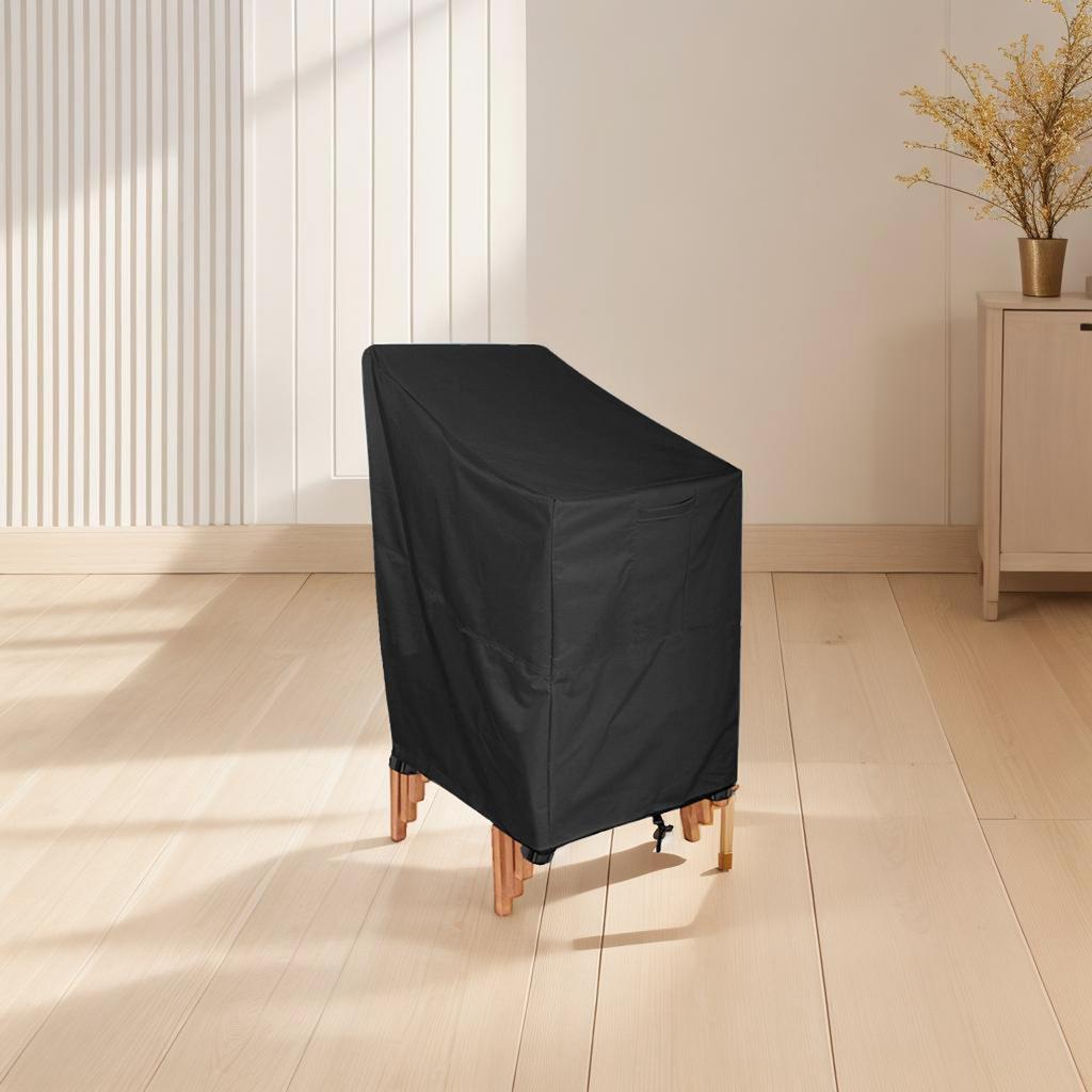 Outdoor Protection 120*65*65*80cm Garden Chair Cover Adjustable Chair Cover Adjustable Drawstring Easy To Clean