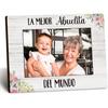 Abuelita 4x6 Picture Frame, Spanish Grandma Abuelita Photo Frame, Grandma Picture Frame, Gifts for Abuelita from Grandkids, La Mejor Abuelita Del