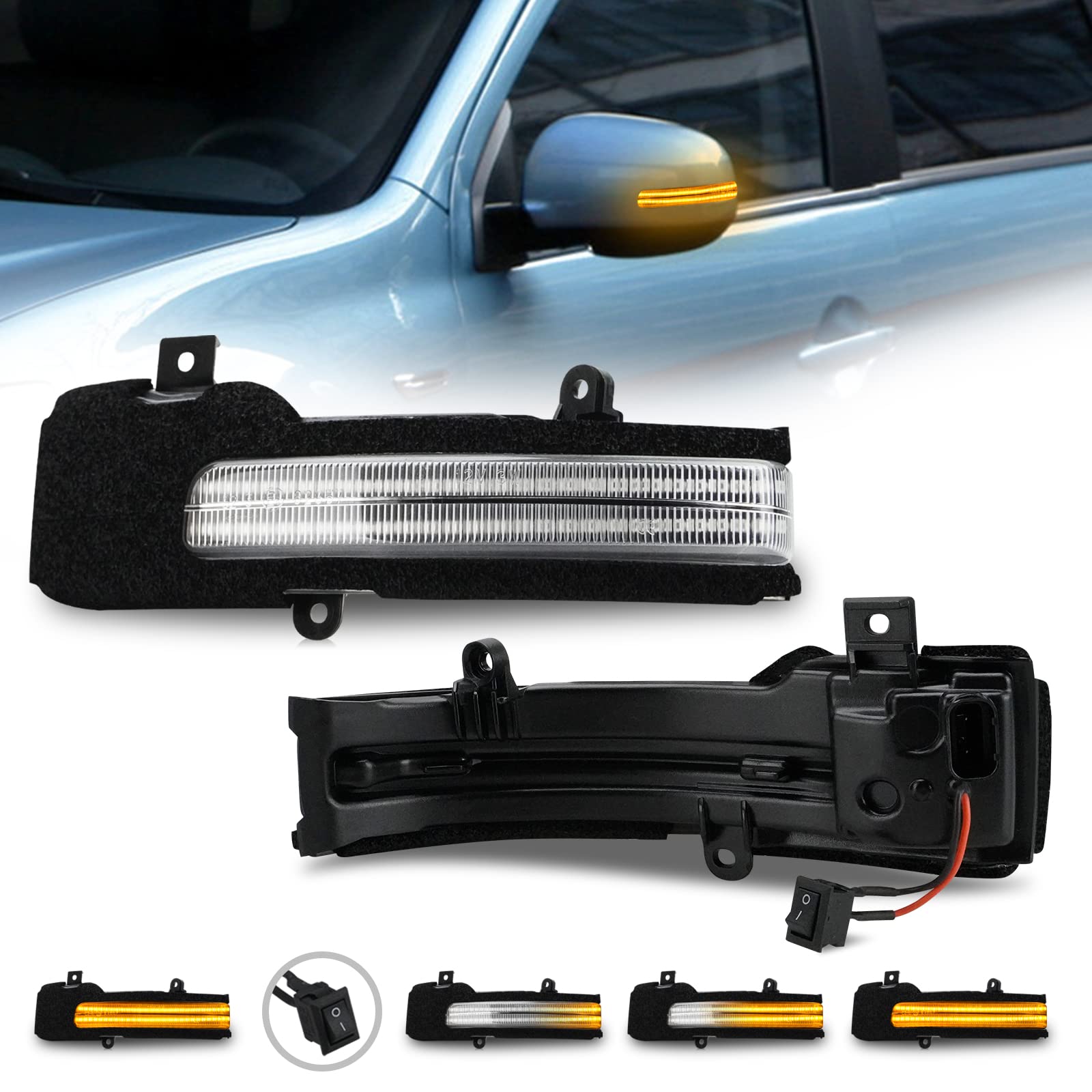 

Осмотр Зеркало заднего вида двери Mitsubishi Outlander Поворот Полный Поворот зеркала Оригинальный Набор японских Инструментов для инструкций [Подготовка автомобиля] Сигналы, Бегущая строка,