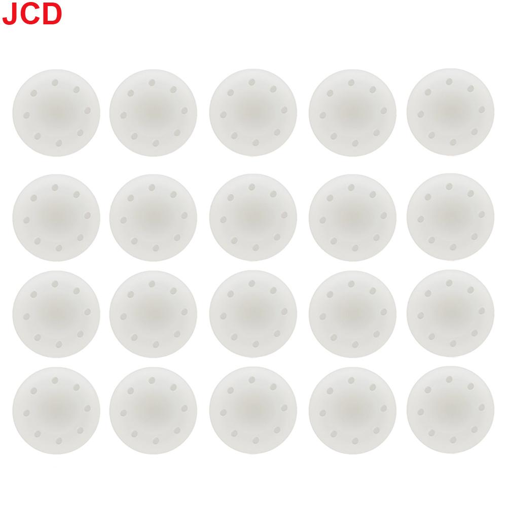 

JCD 20 PCS Analog Thumb Stick Grip Cover For PS5 PS4 Game Controller Thumbsticks Caps For Xbox One Elite 360 one S Series X S прозрачный