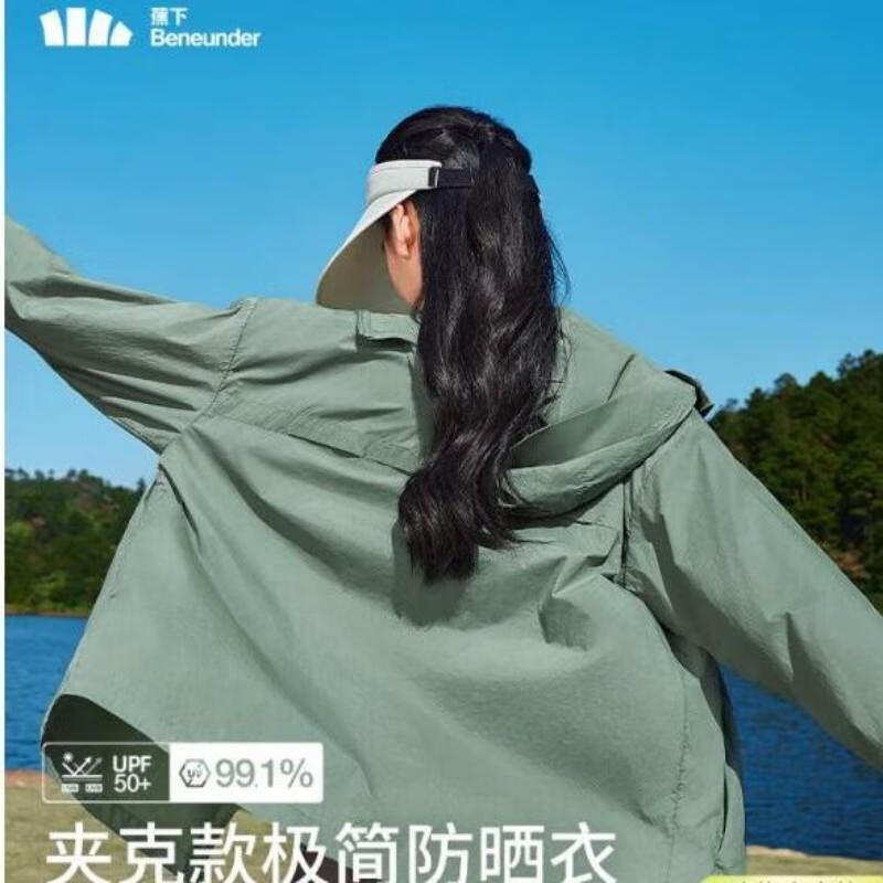 Beneunder Women s Lightweight Water-Repellent Sun Protection Jacket TS402