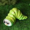 Mini Caterpillar Sculpture Creative Resin Sculpture for Home, Garden, and Courtyard Decoration