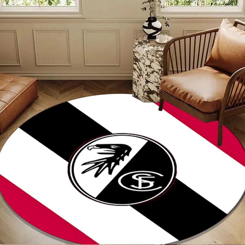 Adler Symbol Frei-burg Fußball Runde Matte Heimdeko, Stuhlmatte Für Wohnzimmer, Schlafzimmer, Fußmatte Heimdeko Geburtstagsgeschenk Weihnachtsgeschenke