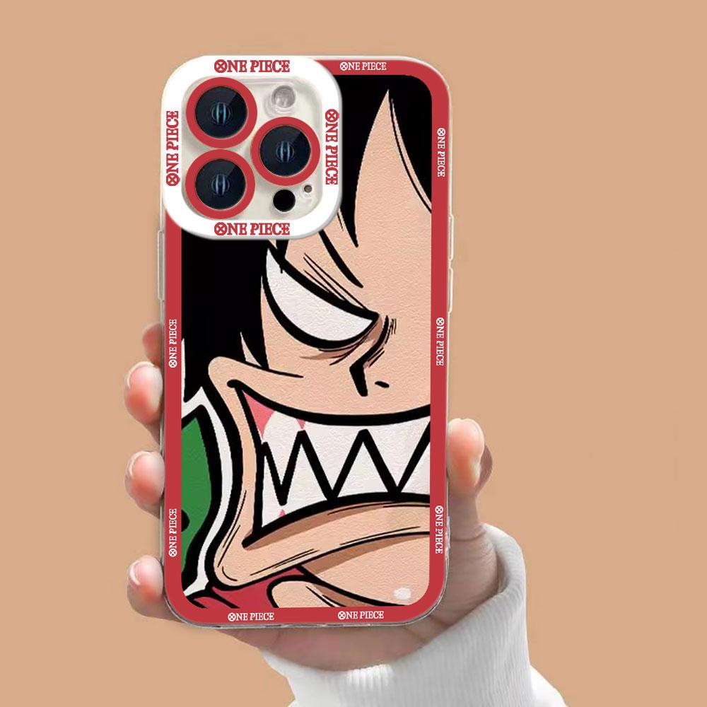 One P-Piece Luffys Zoros Clear Phone Case For Samsung A73 A72 A71 A57 A56 A55 A54 A53 A52 A51 A36 A35 A33 A32 A26 A23 A22 Case