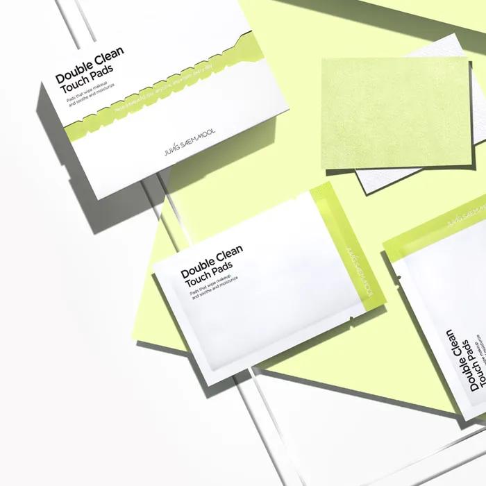 

1 коробка корректирующих подушечек для макияжа Jeongsaemul Double Clean (2 листа x 20 пачек) 1 box of correction makeup pads