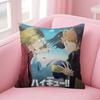 H-H-Haikyuu Anime Volleyball Pillowcase Toon Gift Cushion Cover Bedroom Home Sofa Chair Seat Decor Pillow Case