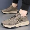 Men's Shoes Spring Shoes Mesh Breathable Casual Shoes Rubber Low Heel Non-slip Soft Sole Fashion Versatile Men's Shoes Tide
