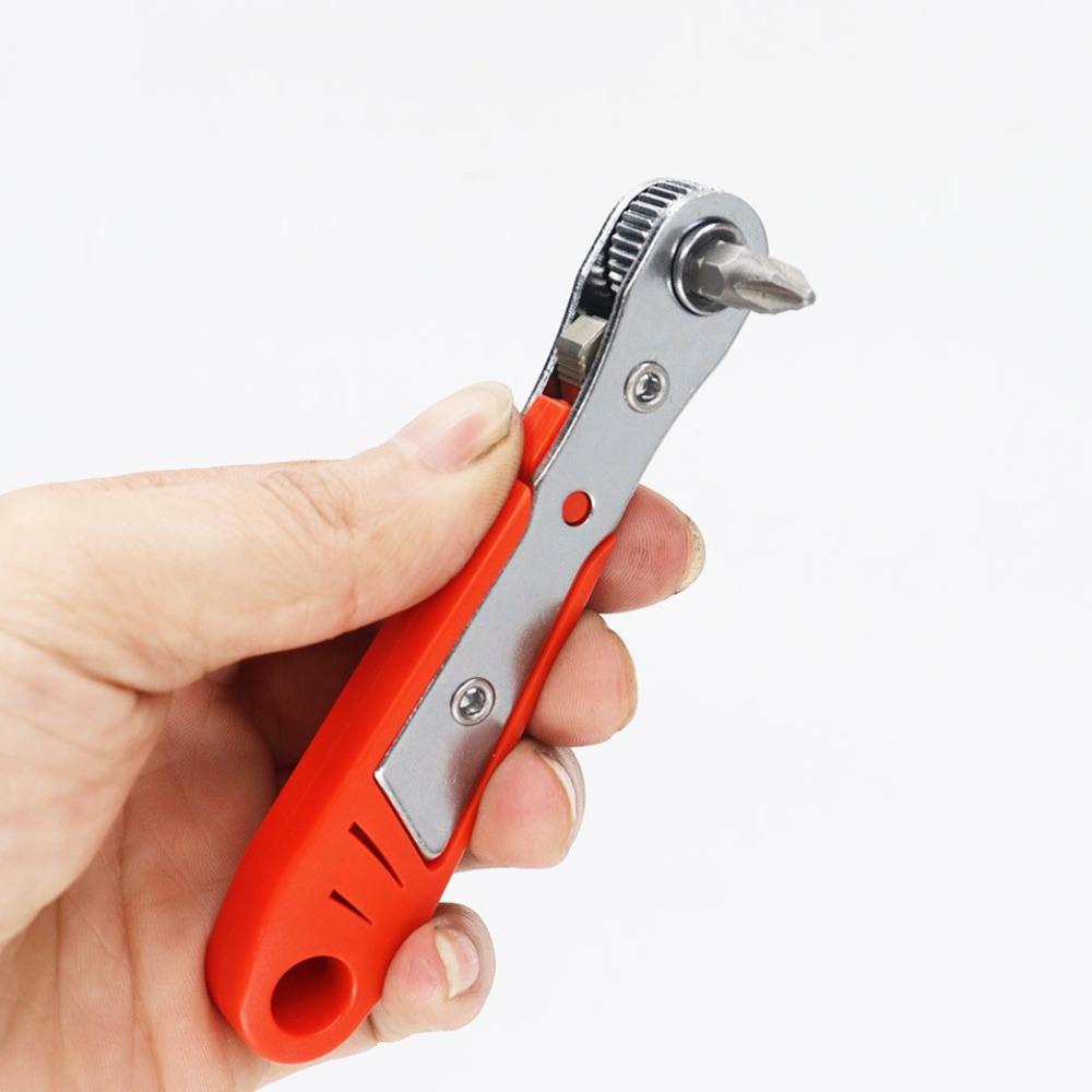 36-tooth Two-way Screwdriver Mini Right Angle Screwdriver New Ratchet Screwdriver  Home