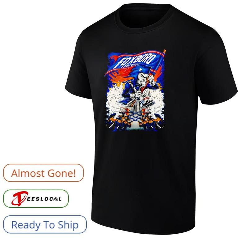 Foxboro Faithful Маскот New England Patriots футболка с рисунком Унисекс футболка S