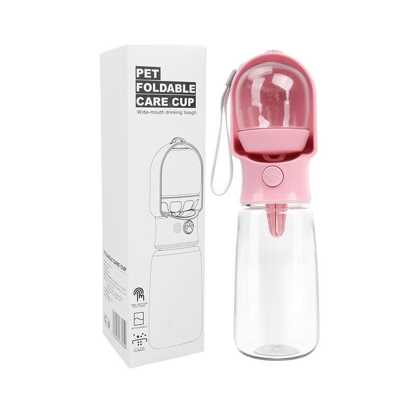 Dog Water Bottle with Storage Food and Water Container for Puppy Portable Pet Water Bowl for Dog Water Dispenser Dog Water Bowl