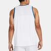 Under Armour Loose Fit Sweat-Wicking Breathable Sleeveless T-Shirt Men Tops White 1383399-100