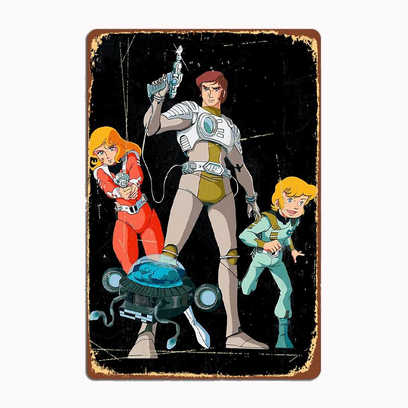 

Vintage Captain Future Crew Top Design Metal Plaque Poster Club Party Customize Cinema Tin Sign Room Wall Decor Home Decorations 30x40cm(11.8x15.7inch)