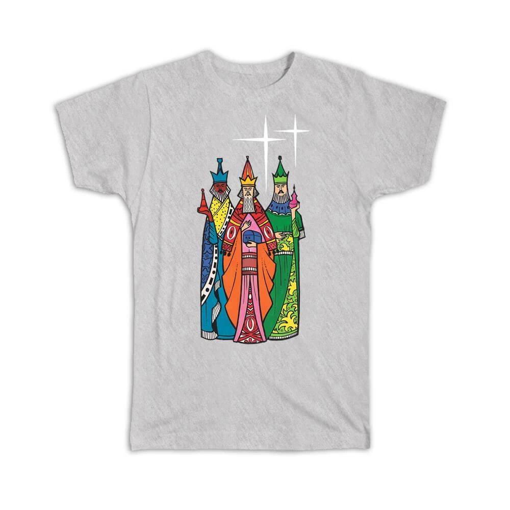 Gift T-Shirt : Three Wise Men Christmas Kings Magi Nativity Biblical Religious S