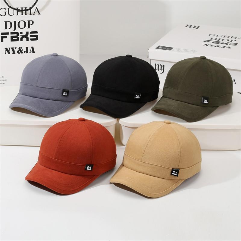 Men's Baseball Cap Short Brim Cap Sunshade Cap Outdoor Hat