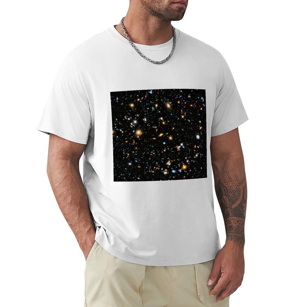 Hubble Extreme Deep Field TShirt Urban Casual Loose Fit Tee