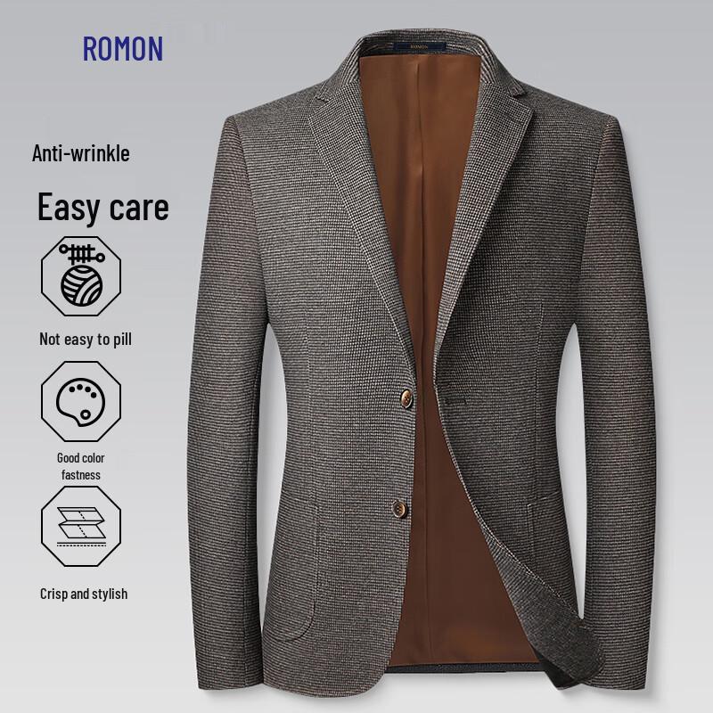 

Мужской приталенный пиджак в стиле business casual 175/L