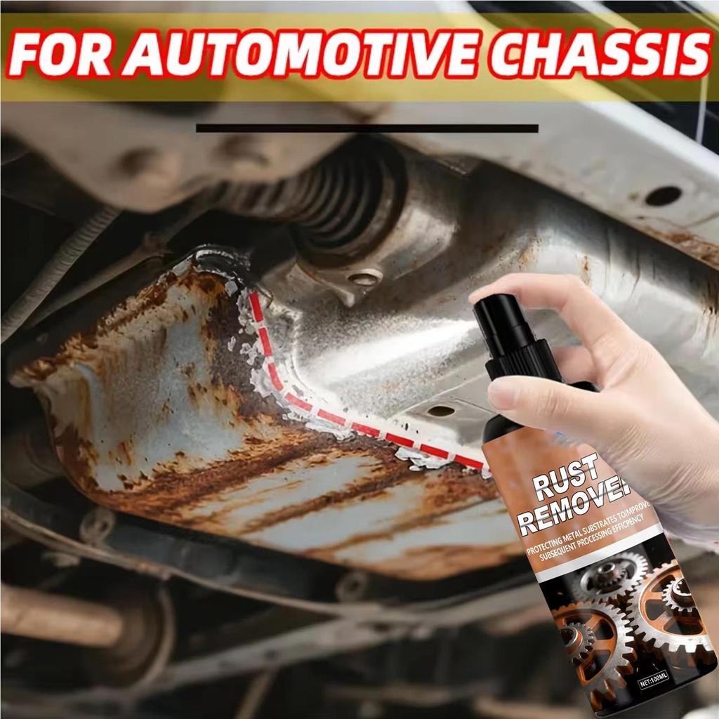 Metal Rust Remover Multi-Purpose Lubricant Spray Friction Reducing Rust Dissolver for Screws Hinges Locks Brakes Tools Auto Part