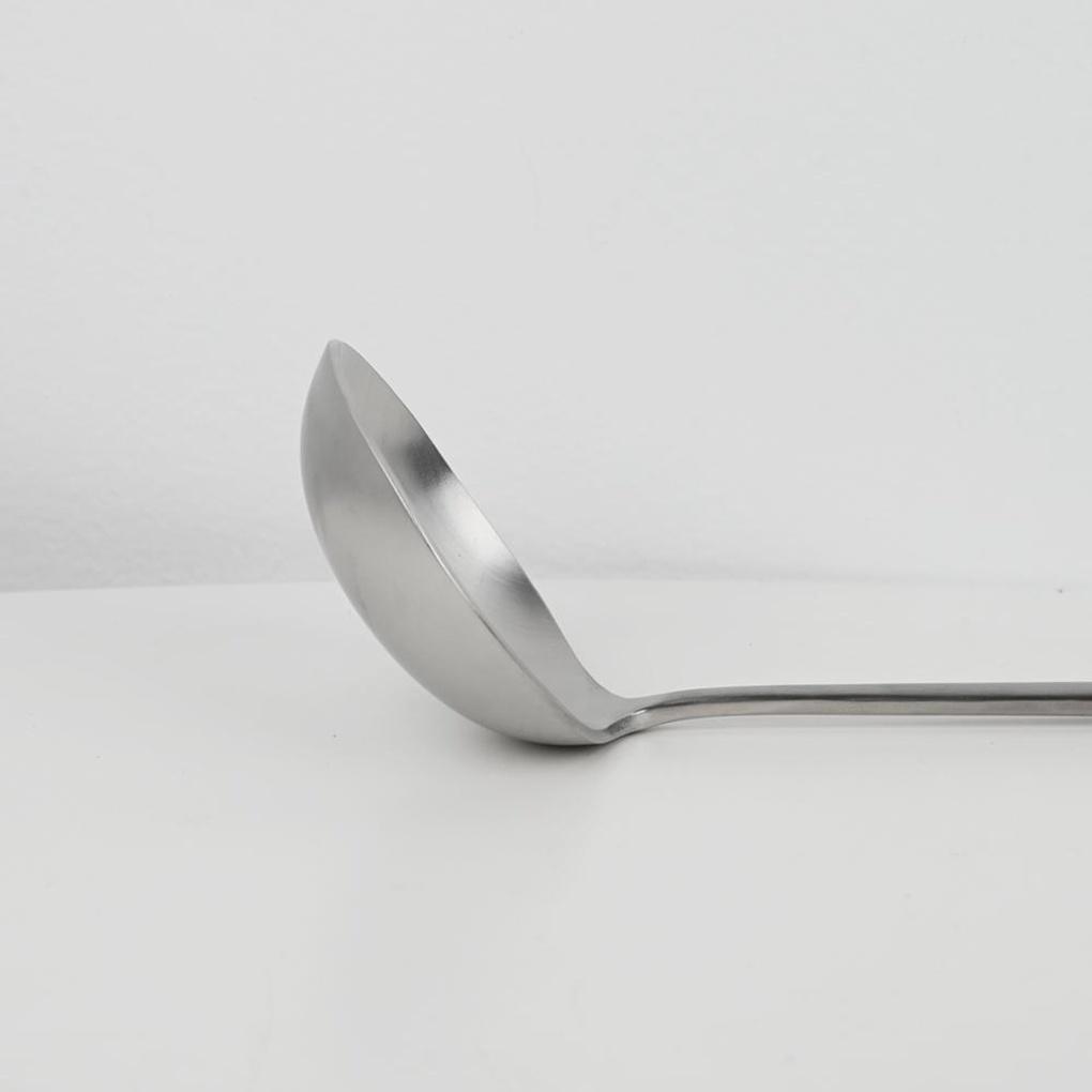 Avella Matte Stainless Steel Cooking Ladle Silver