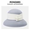 High-end Wool Basin Hat Women's French Retro Bucket Hat Autumn and Winter New Elegant Hat Women's Fashion Cold Hat Bucket Hat